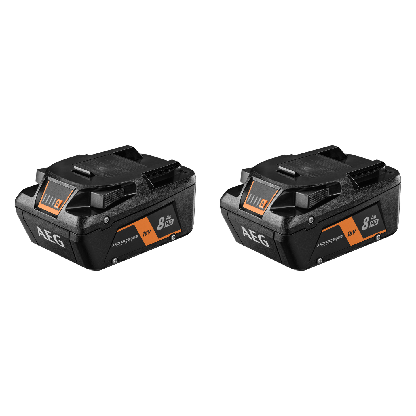 AEG FORCE HD Twin Battery Pack - 18V - 2 x 8.0Ah