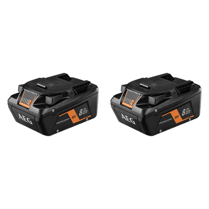 AEG FORCE HD Twin Battery Pack - 18V - 2 x 8.0Ah