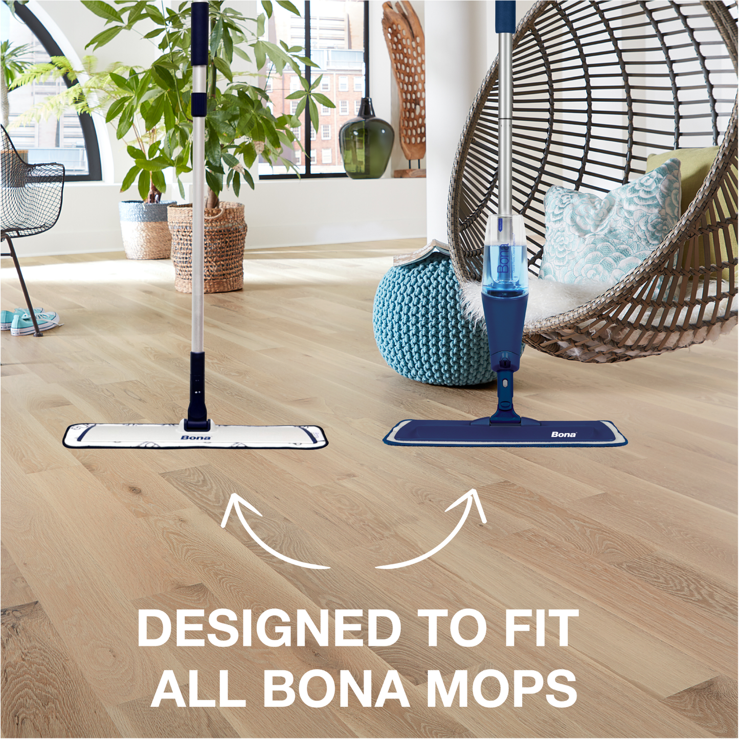 Bona Microfiber Cleaning Pad - 255mm