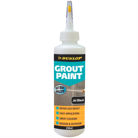 Dunlop Grout Paint Jet Black - 250ml