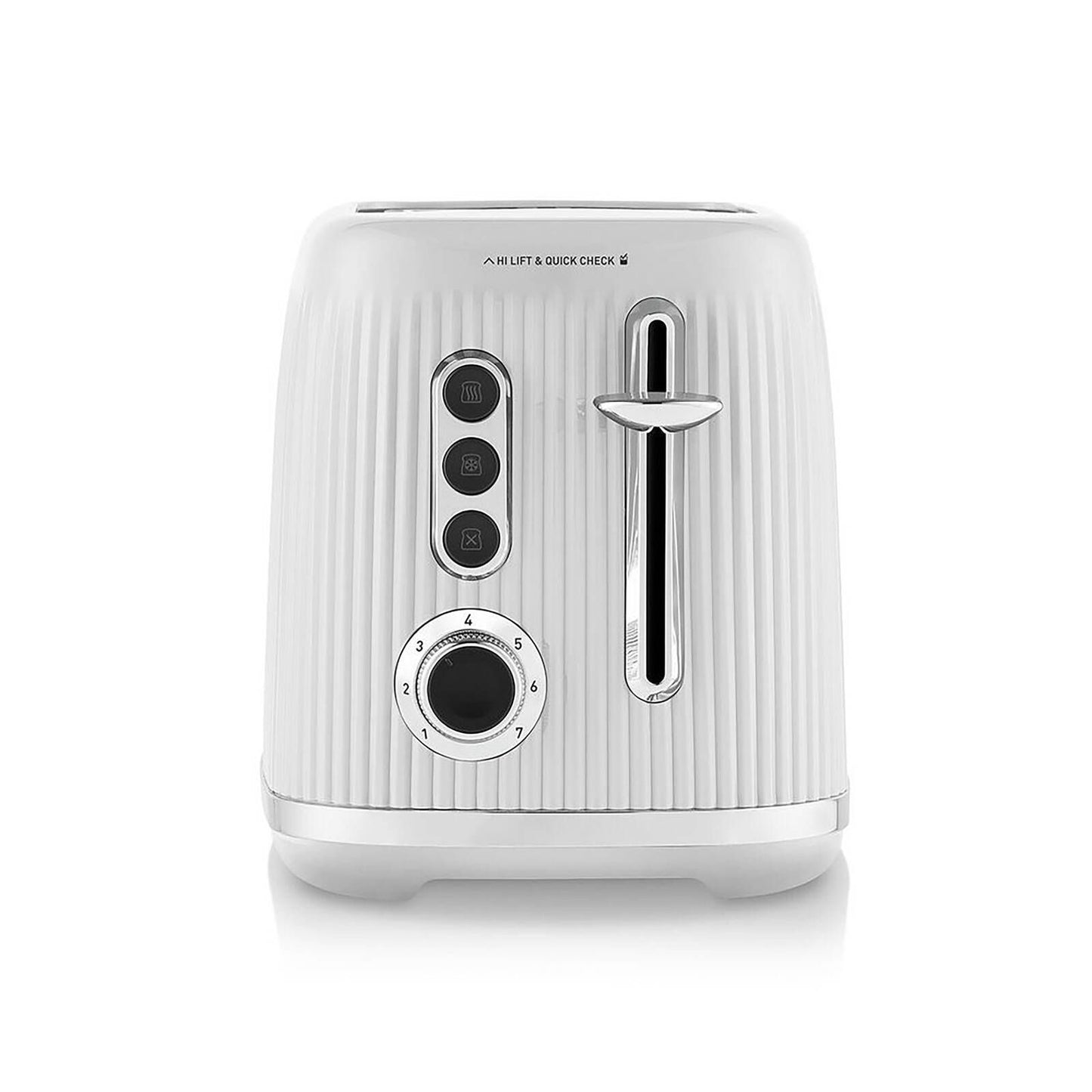 Sunbeam White Brightside 2 Slice Toaster