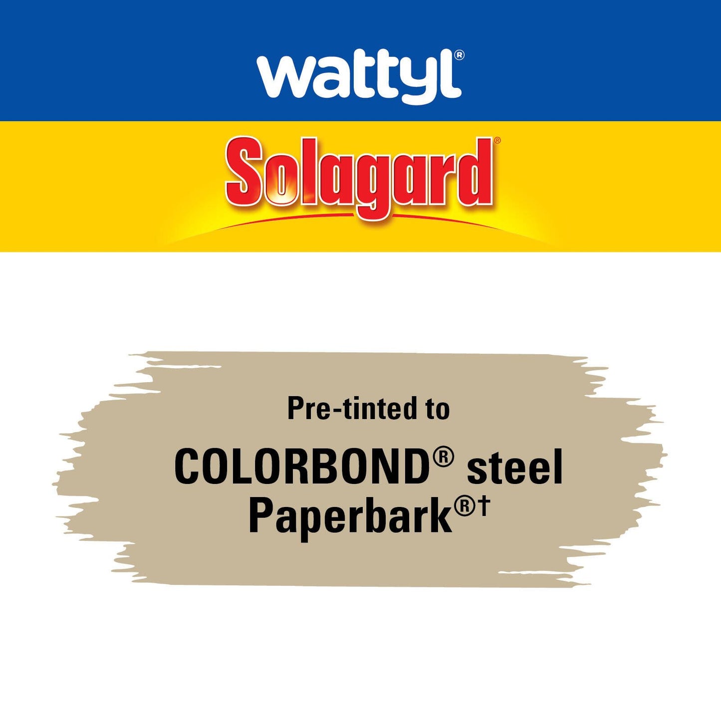 Wattyl Solagard Exterior Paint - 1L - Paperbark - Low Sheen