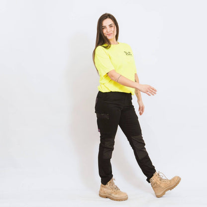 Green Hip Skinny Flex Pants - Black - Size 18