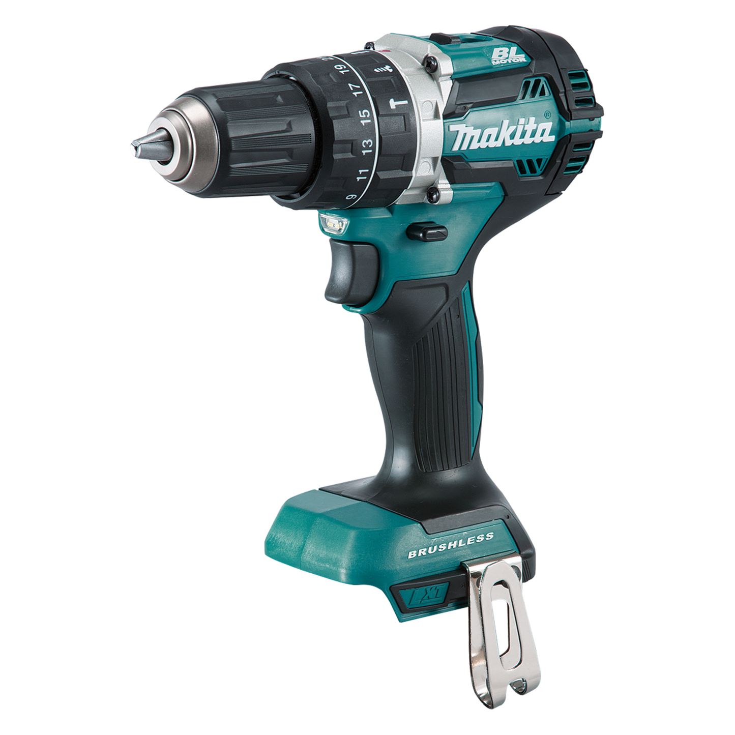 Makita Brushless Compact Hammer Driver Drill - 60Nm - 18V - Skin Only - DHP484Z
