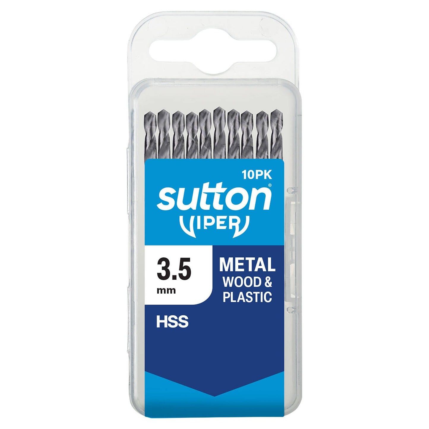 Sutton Tools Viper Metric Drill Bit - 3.5mm - 10 Pack
