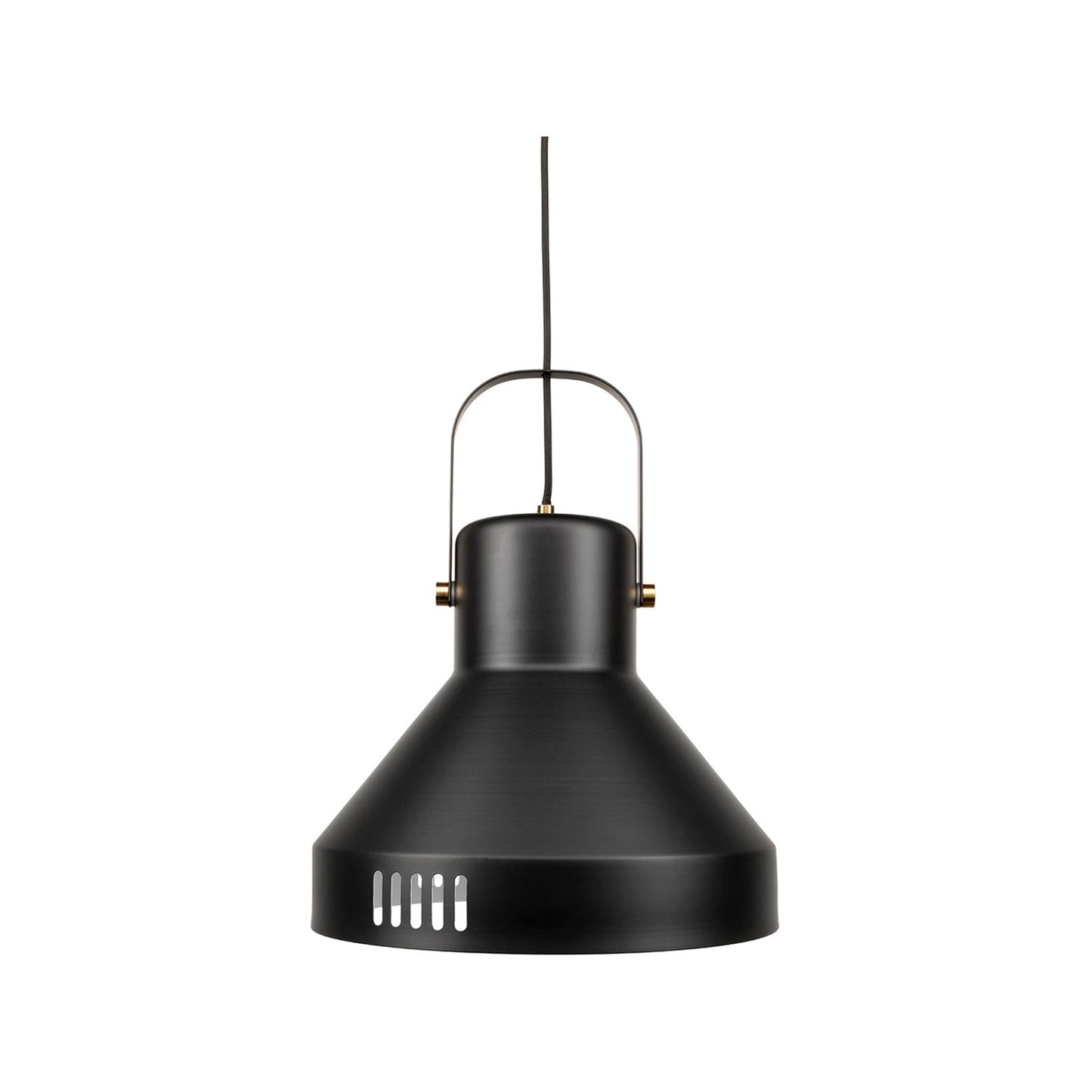 Brilliant Degraves Pendant Light - 35cm - Matte Black