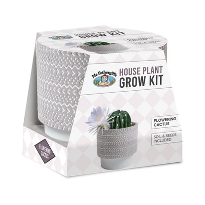 Mr Fothergill's Flowering Cactus Grow Kit - 95 x 100 x 75mm