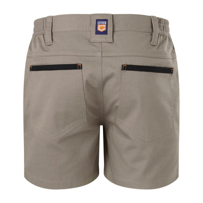 Citeco Size 102r Khaki Short Shorts
