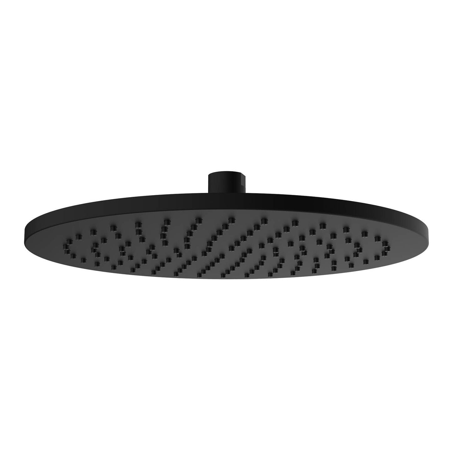 Mondella Wels Round Shower Head - 250mm - Black Matte - 9L/min