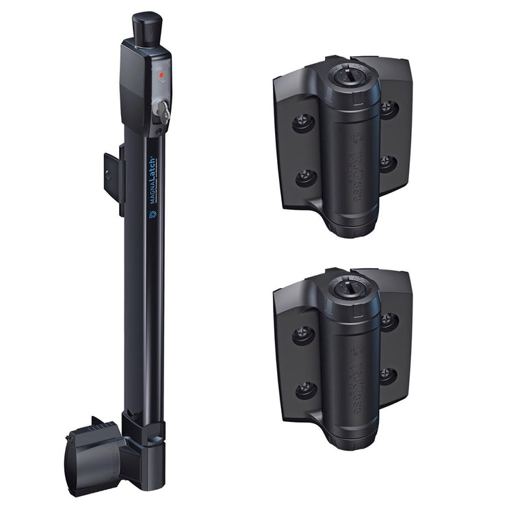 Magnalatch Pool Gate Latch - 1 Kit - Engineered Polymer - Child Safety