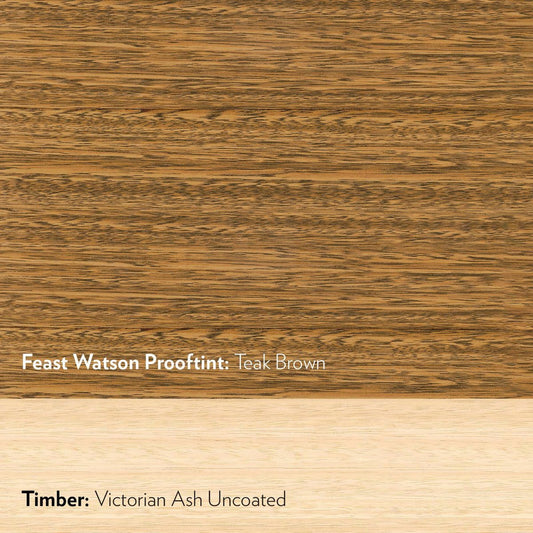 Feast Watson Prooftint Interior Stain - 250ml - Oil Based - Teak Brown