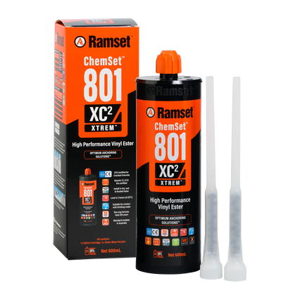 Ramset Chemset 801 Xtrem Xc Chemical Anchor - 600ml
