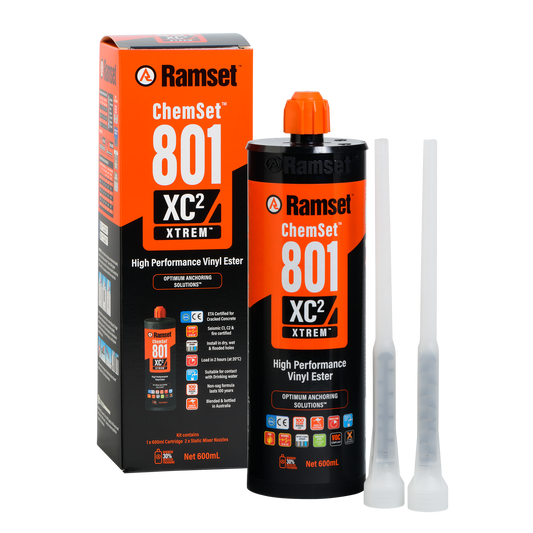 Ramset Chemset 801 Xtrem XC² Chemical Anchor 600ml