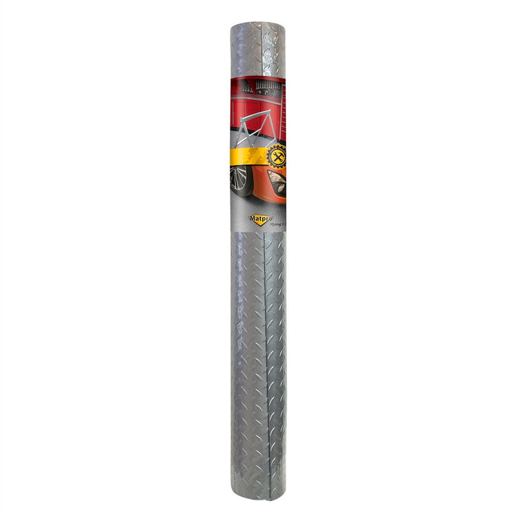 Matpro Grey Diy Rubber Garage Flooring - 90x200cm