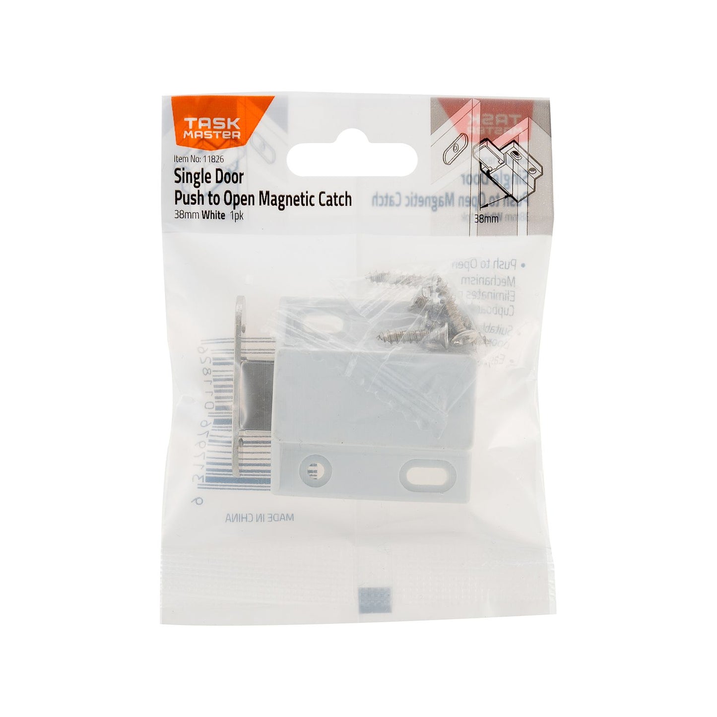 Taskmaster Magnetic Door Catch - 38mm