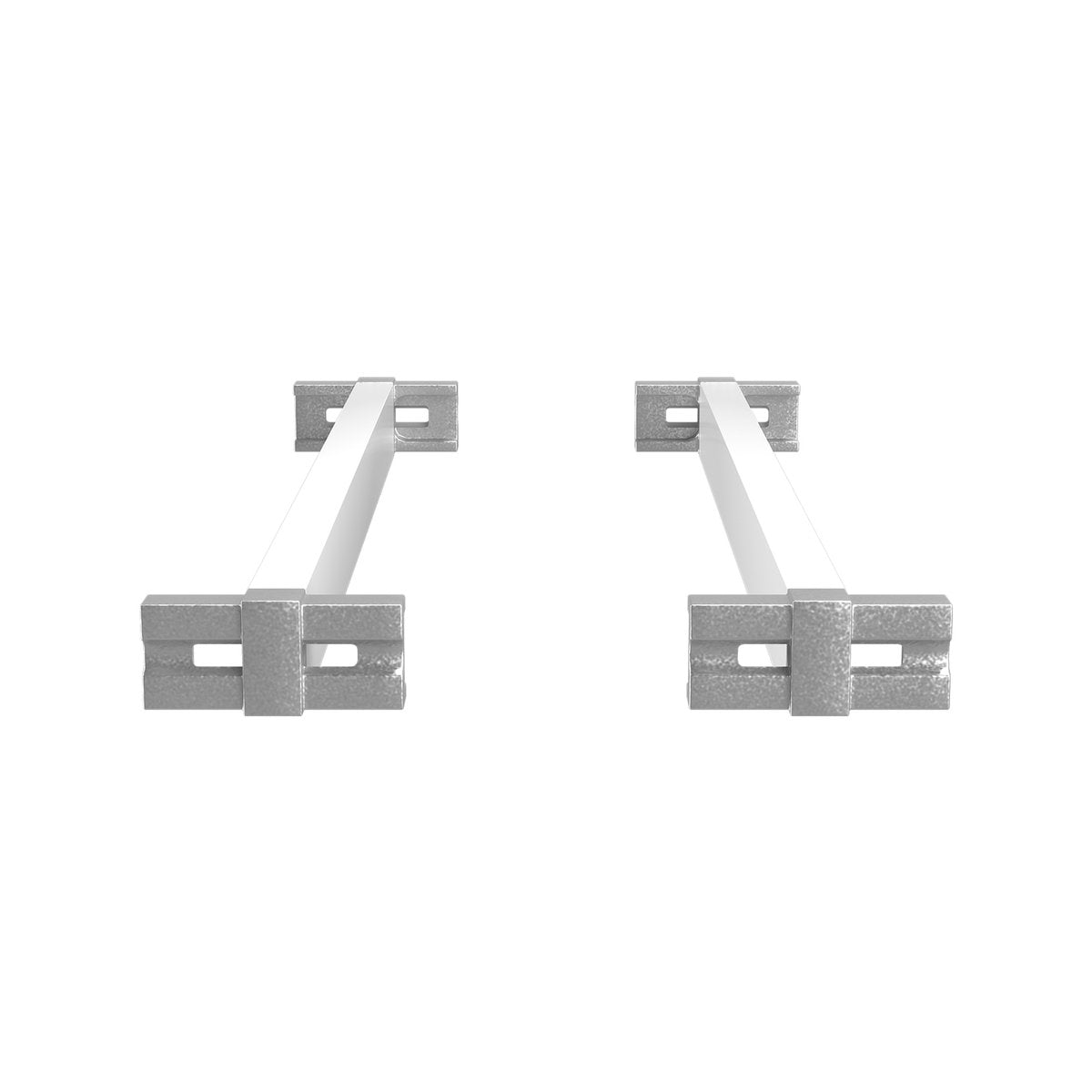 Flexi Storage Home Solutions 230mm Cross Bars Stackable Steel 2 Pack