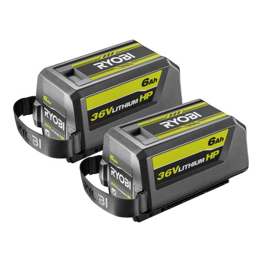 Ryobi HP Battery Twin Pack - 36V - 6Ah - 2 Pack