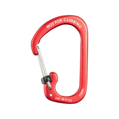 Nite Ize Slidelock Carabiner - Aluminium - Size 3 - Red