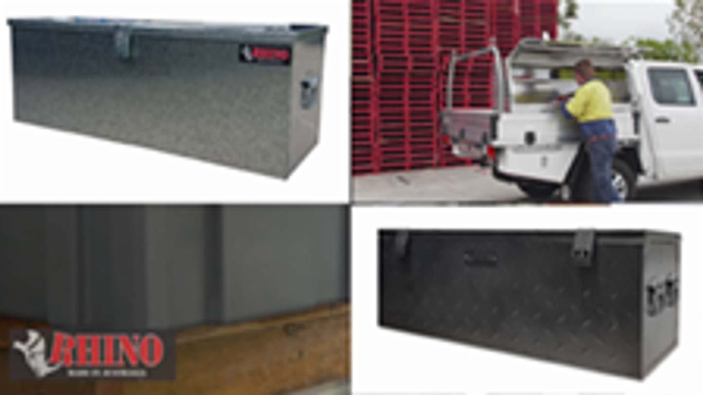 Rhino Toolbox Grey Cargo Case - 400mm