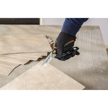 Fiskars Powerarc Snip - Heavy-Duty Stainless Steel - 117mm - Durable