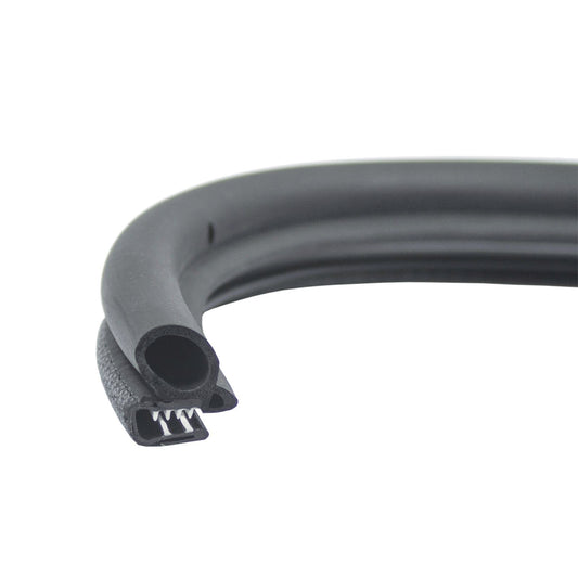 Goliath Rubber Seal - Black Side Bulb 3m Large Bulb