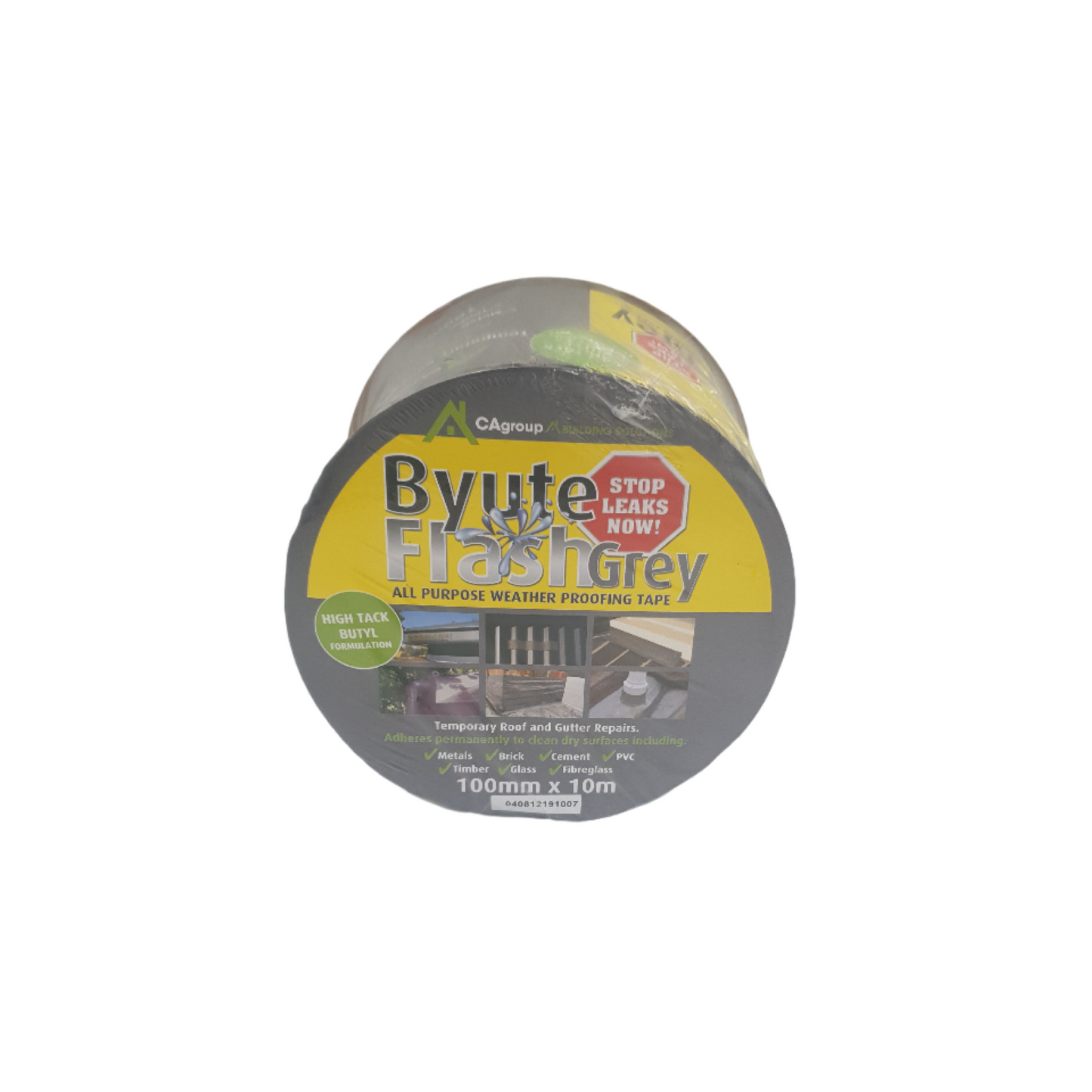 Cagroup Byute Flash Grey Sealing Tape - 100mm x 10m