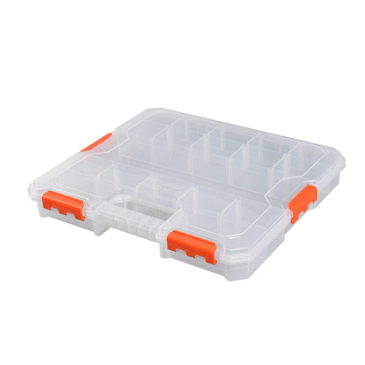 Tactix Compartment Storage Box - 330 x 53 x 362mm - 18 Compartment