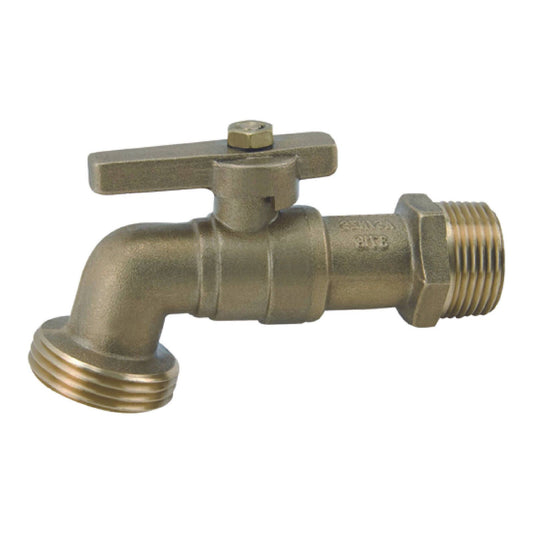 Kinetic 20mm Brass Male ¼ Turn Hose Cock