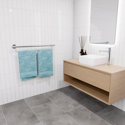 Evekare 900mm Stainless Steel Towel Rail - Grab Rail - 250kg Capacity