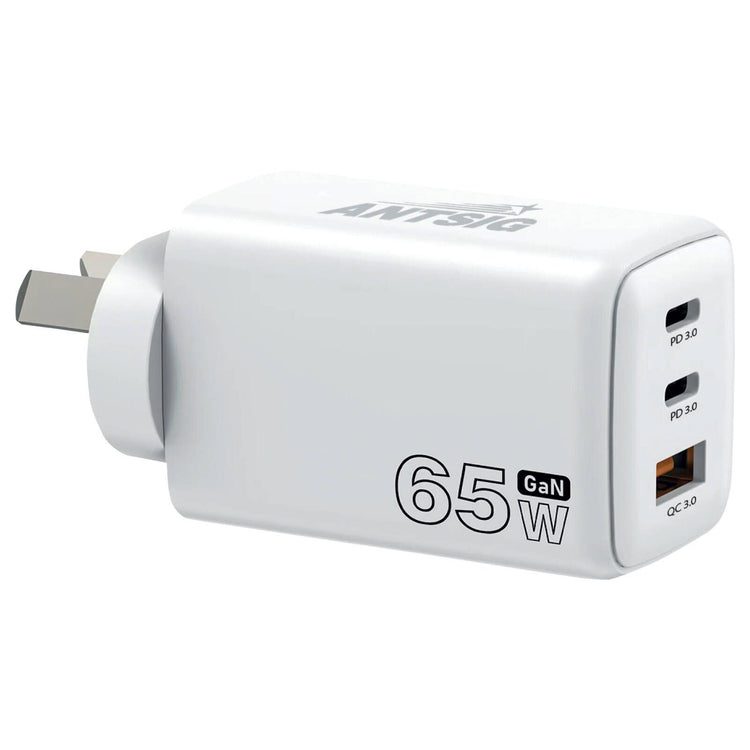 Antsig 65W Multi Port USB GaN Wall Charger