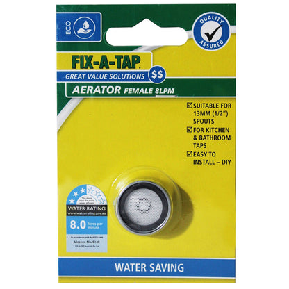 Fix a Tap Wels Female Aerator - 8L/min - 13mm