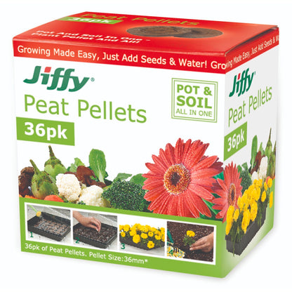 Mr Fothergill Jiffy Peat Pellets - 36mm
