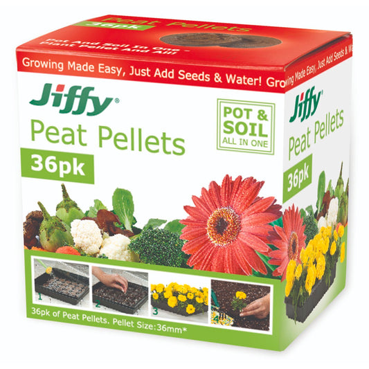 Mr Fothergill Jiffy Peat Pellets - 36mm - 36 Pack