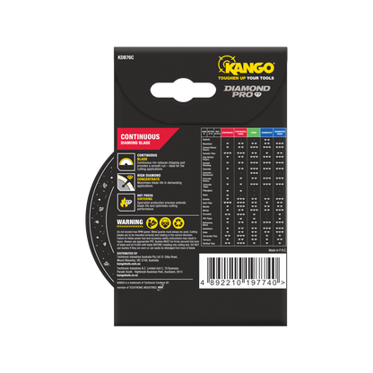 Kango Continuous Diamond Blade - 76mm