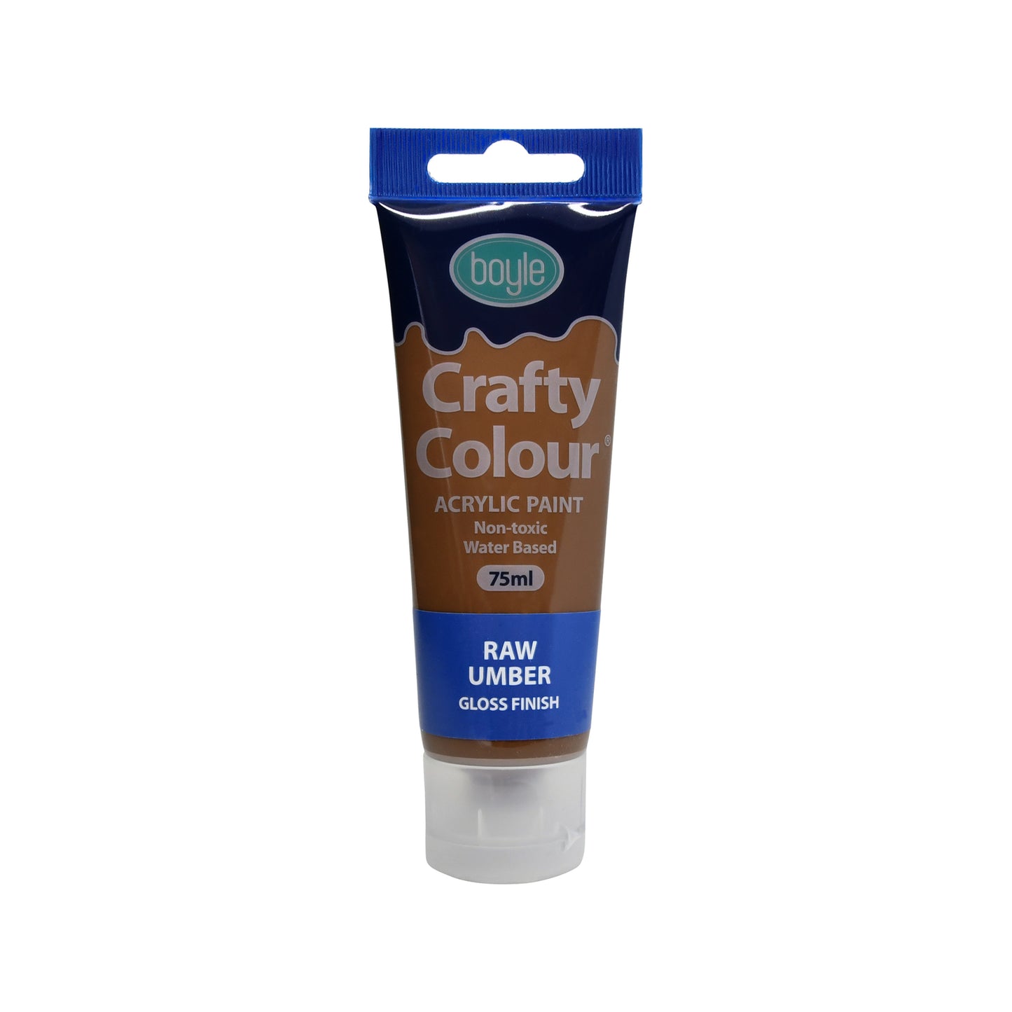 Boyle Raw Umber Acrylic Paint - 75ml