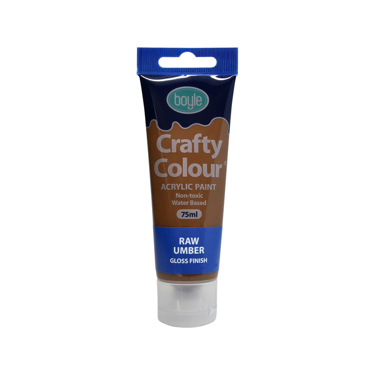 Boyle Raw Umber Acrylic Paint - 75ml