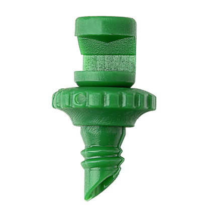 K Rain Single Piece Jet - 4mm - 180° - 10 Pack - Green