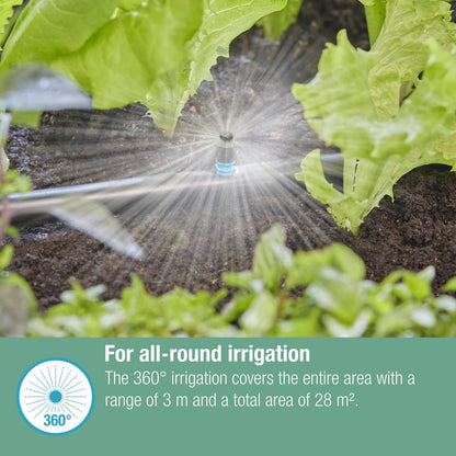 Gardena Micro Irrigation Spray Nozzle - 360° - 5 Pack