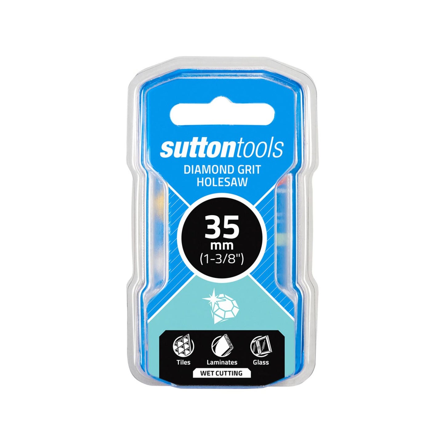 Sutton Tools Diamond Grit Holesaw - 35mm