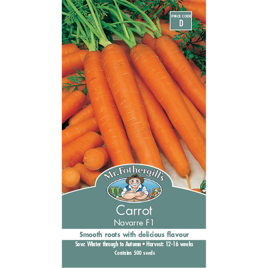 Mr Fothergill Navarre Carrot Seeds