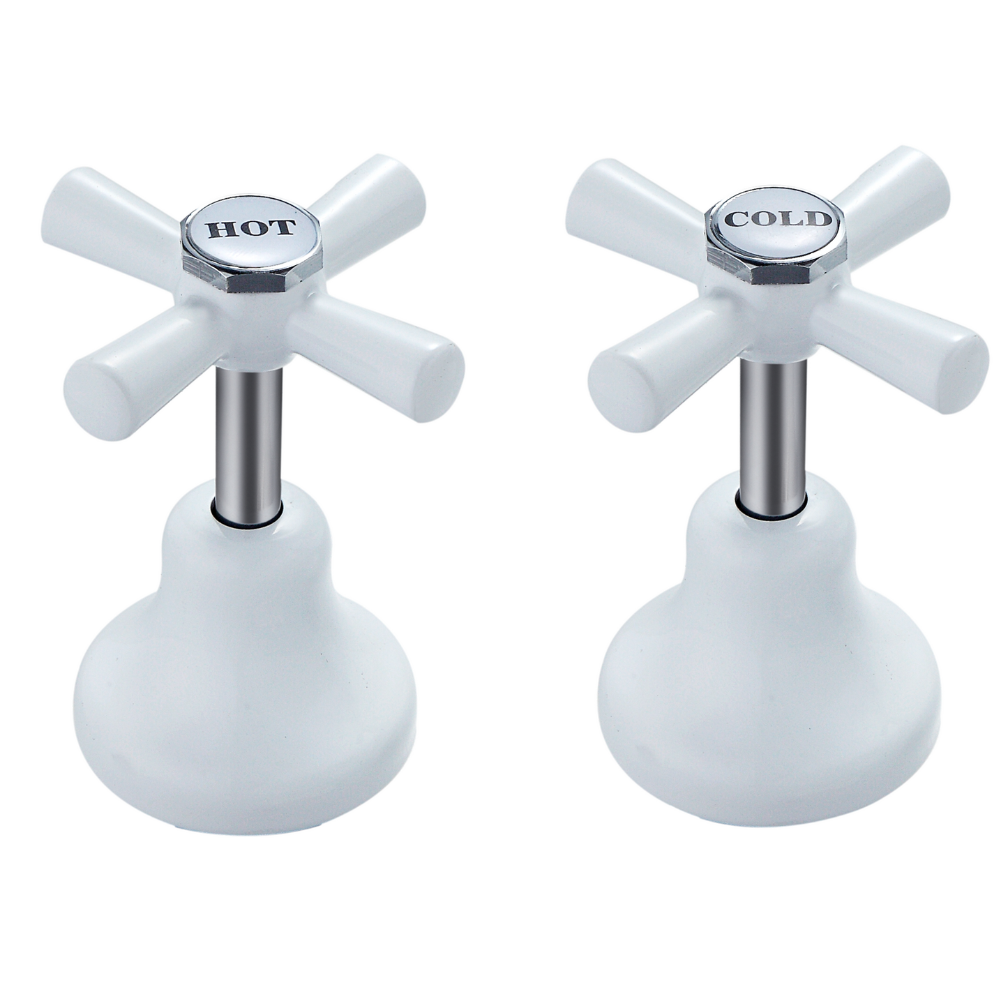 Shaw Mason White Easy Clean Basin Top Assembly - Pair