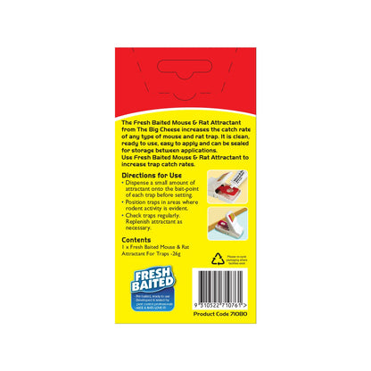 The Big Cheese Mouse & Rat Attractant Fresh Baited