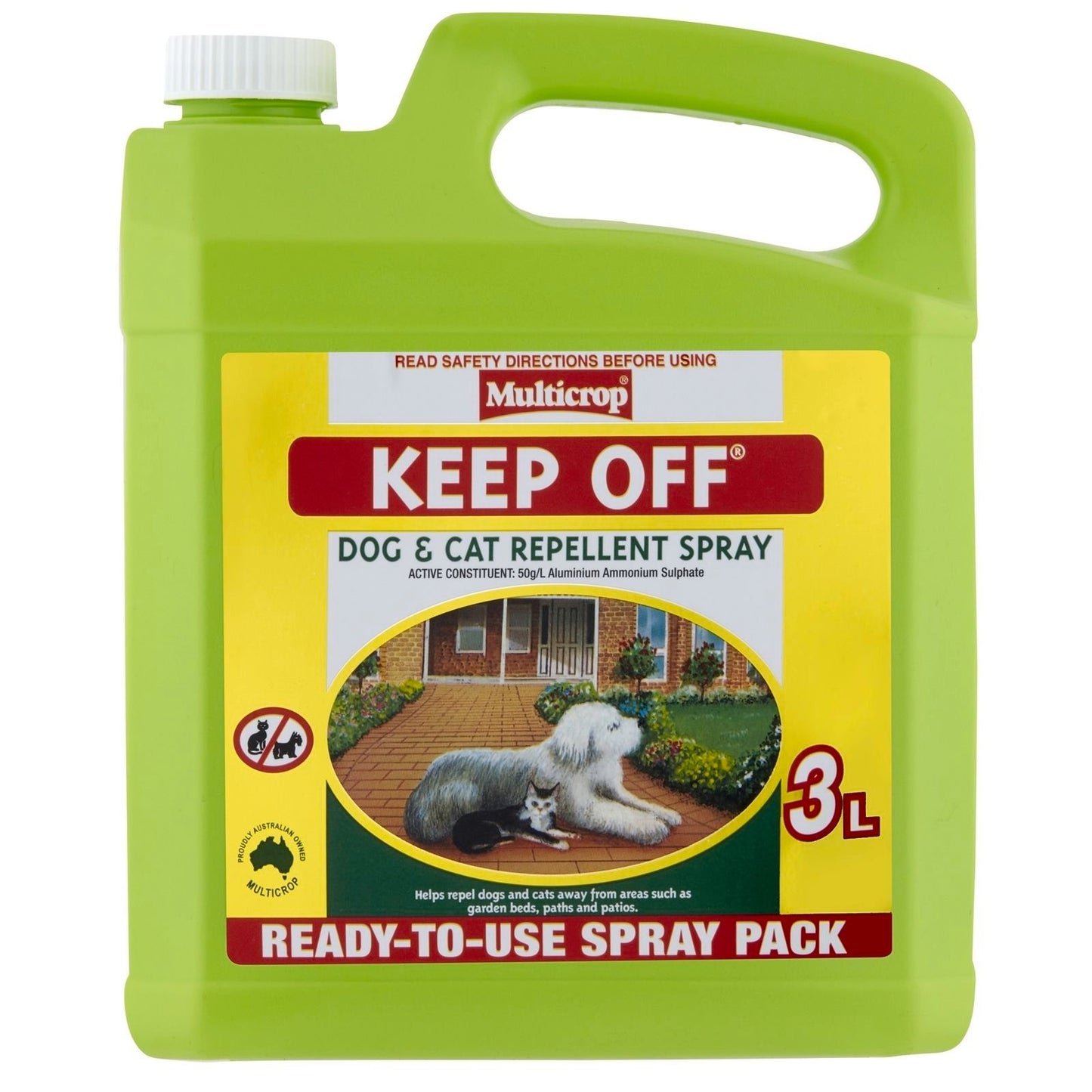 Multicrop Keep Off Dog and Cat Repellent - 3L