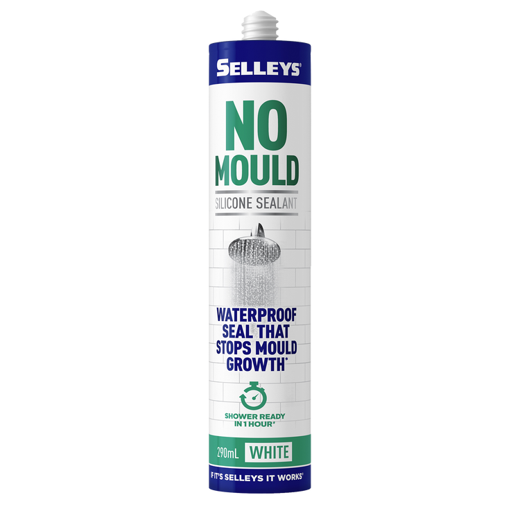Selleys No Mould Resistant Silicone Sealant 290ml - White