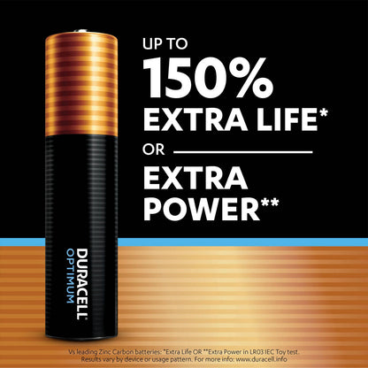 Duracell Optimum AAA Battery - 4 Pack