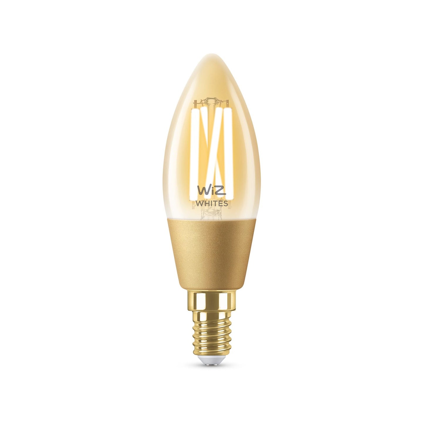 Wiz P45 E14 LED Smart Filament Candle - 4.9W - 470lm - Tunable White