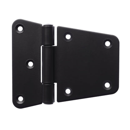 Zenith Matte Black Tapered Gate Hinge - 130mm - 2 Pack