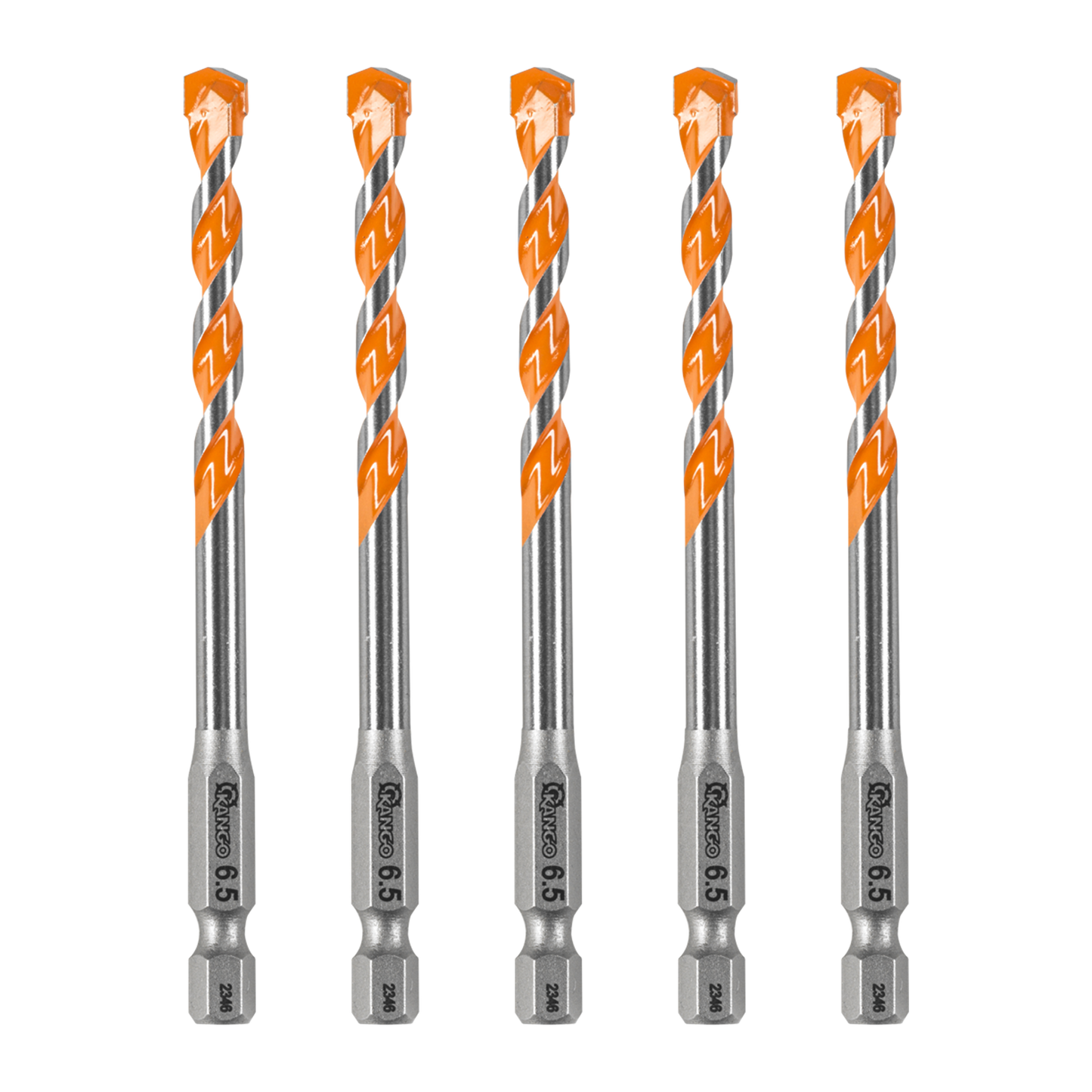 Kango Masonry Drill Bit - 6.5mm x 100mm - 5 Pack