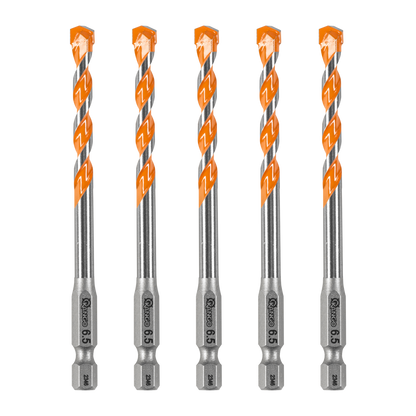 Kango Masonry Drill Bit - 6.5mm x 100mm - 5 Pack