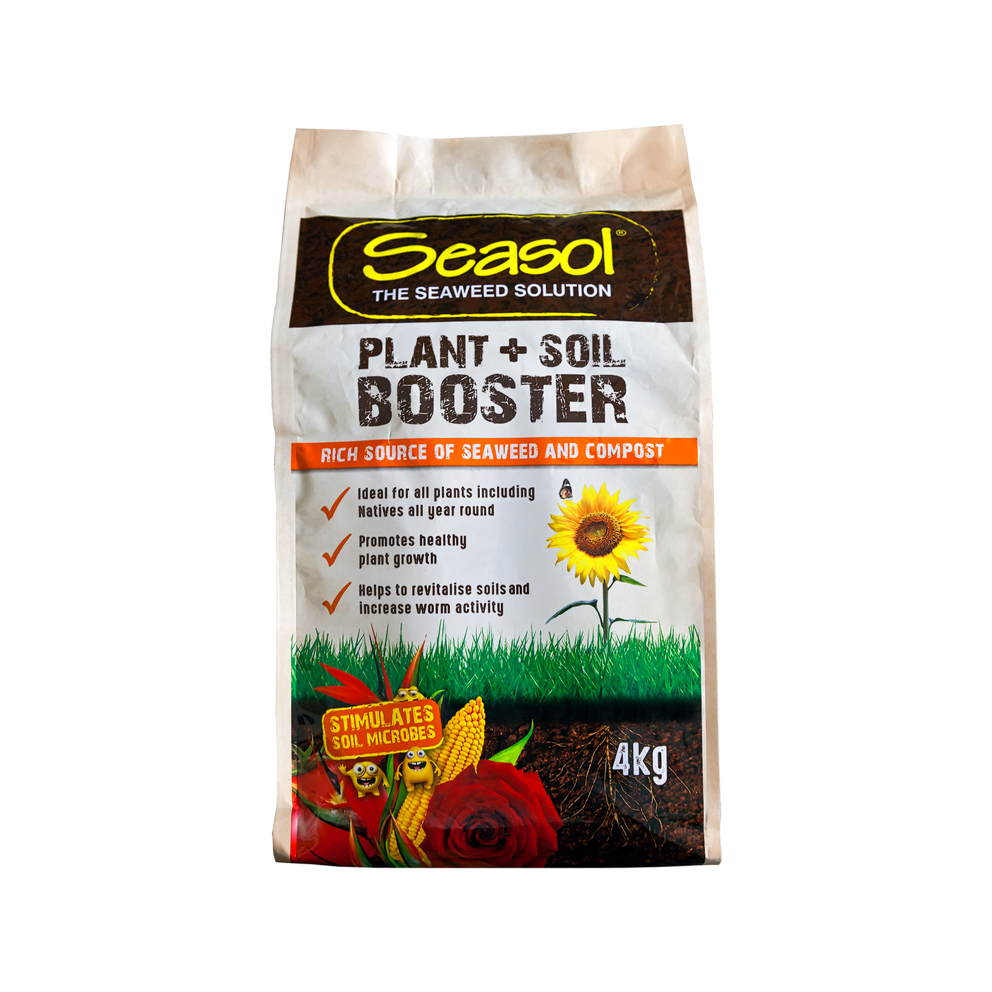 Seasol Plant Soil Booster - 4kg - 227 x 430 x 100mm